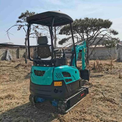 حفارة صغيرة على عجلات